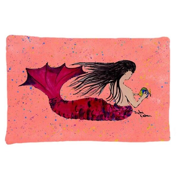 Carolines Treasures Carolines Treasures 8338PILLOWCASE 20.5 x 30 in. Mermaid Moisture Wicking Fabric Standard Pillow Case 8338PILLOWCASE - main